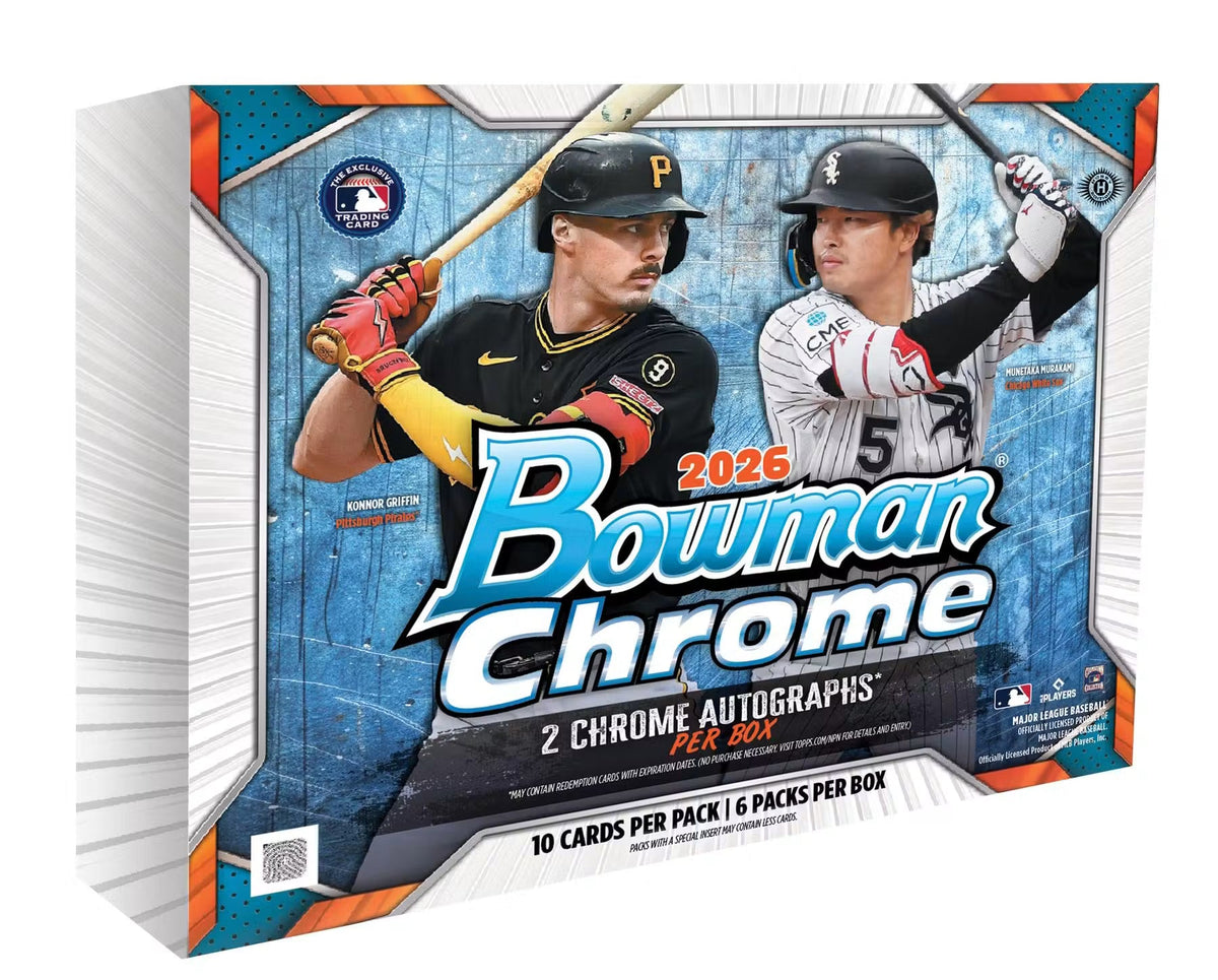 2026 Bowman Chrome Baseball Hobby Box